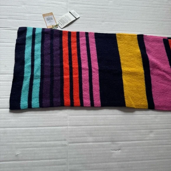 Woolovers Wool Rainbow Scarf New - Picture 4 of 8